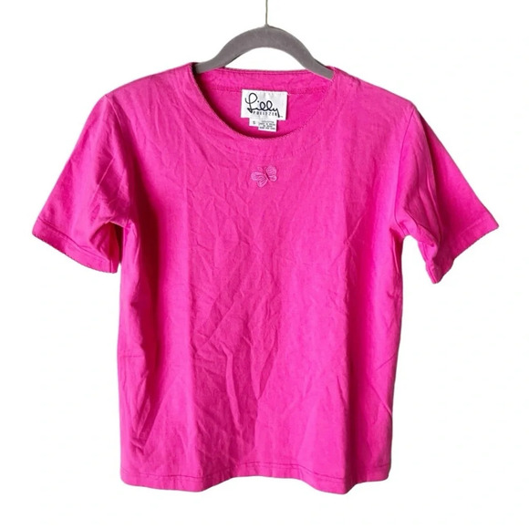 Lilly Pulitzer Tops - Lilly Pulitzer Bright Pink Short Sleeve Tee